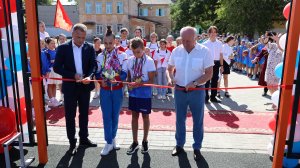 Открытие многофункциональной спортивной игровой площадки в лицее №4 ✨⚡️🔥