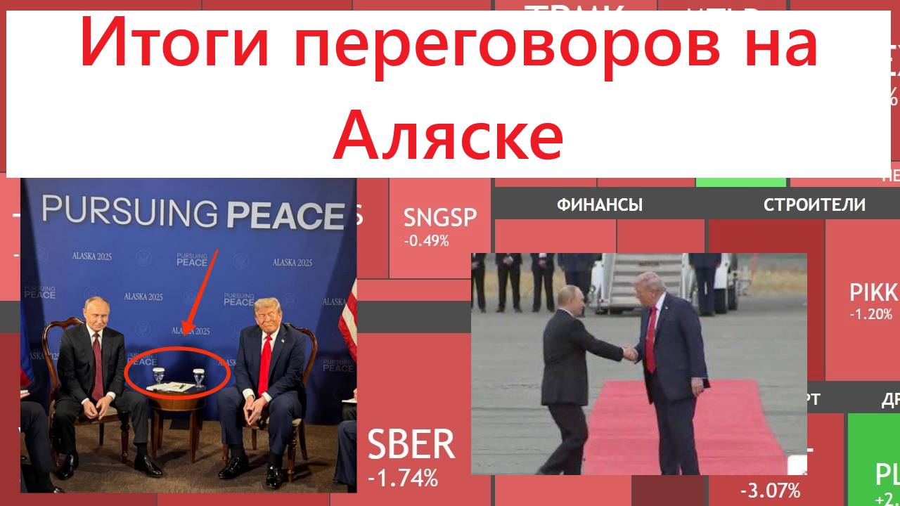 Итоги переговоров между Путиным и Трампом на Аляске. Где результат и что с рынком?! смотреть онлайн