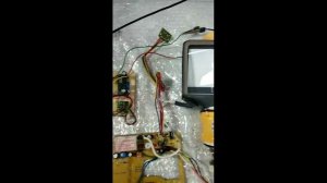 самодельный телевизор заработал .