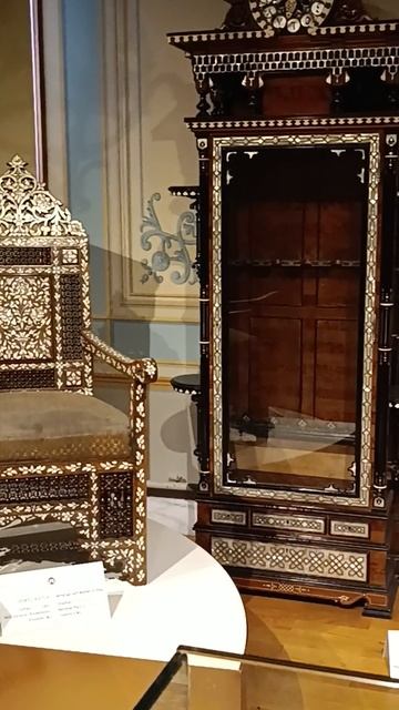 Музей мебели во дворце Йылдыз, Стамбул, Турция (Furniture Museum in Yildiz Palace, Istanbul, Turkey)