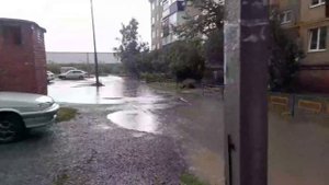Потоп на Челябинской 124а