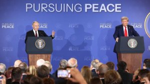 Владимир Путин и Дональд Трамп пресс-конференция по итогам переговоров, 16 августа 2025 года