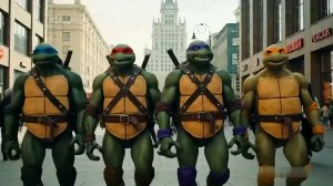 Черепашки-ниндзя в Москве