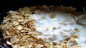 Черника с кефиром