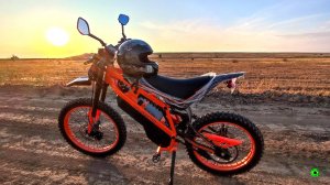 Электропитбайк KUGOO WISH 02 PRO тест в Астраханской степи