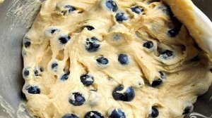 Черничный пирог с мускатом