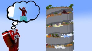 Майнкрафт, Но это ПАРКУР ПО СПИРАЛИ • [Полное Прохождение]