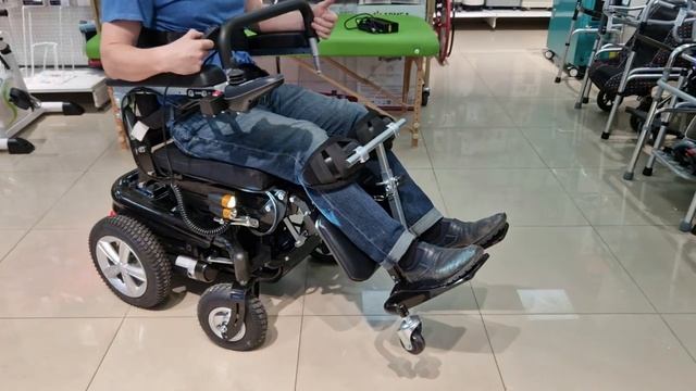 Электроколяска с вертикализацией - больше возможностей для инвалидов!!! смотреть онлайн