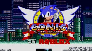 Сделал свой уровень в Sonic! Это реально прикольно!﹥ Sonic Classic simulator Roblox [1]
