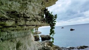 Вид из подземной галереи легендарной 35-й Береговой Батареи в Севастополе.