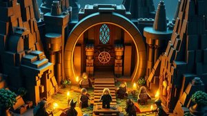 Сериал Amazon отдыхает! LEGO The Lord of the Rings - Пещерный орк!