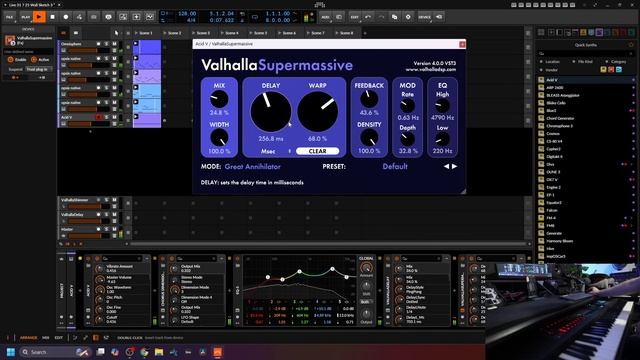 State Azure Livestream Twitch Repost - Electronica production and piano improvisations