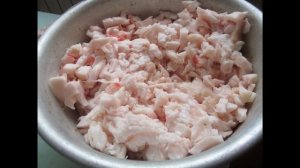 Как приготовить смалец в домашних условиях.