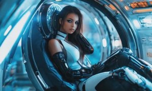 Unknown Spaceship - Progressive Dark Cyberpunk Music Sci-Fi AI Space Short Film