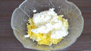 Белковый салат с зеленью