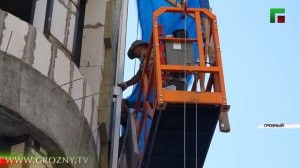 Строительство первой линии нового района имени В.В. Путина перешло в завершающую фазу