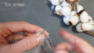 Закрываем платочную вязку