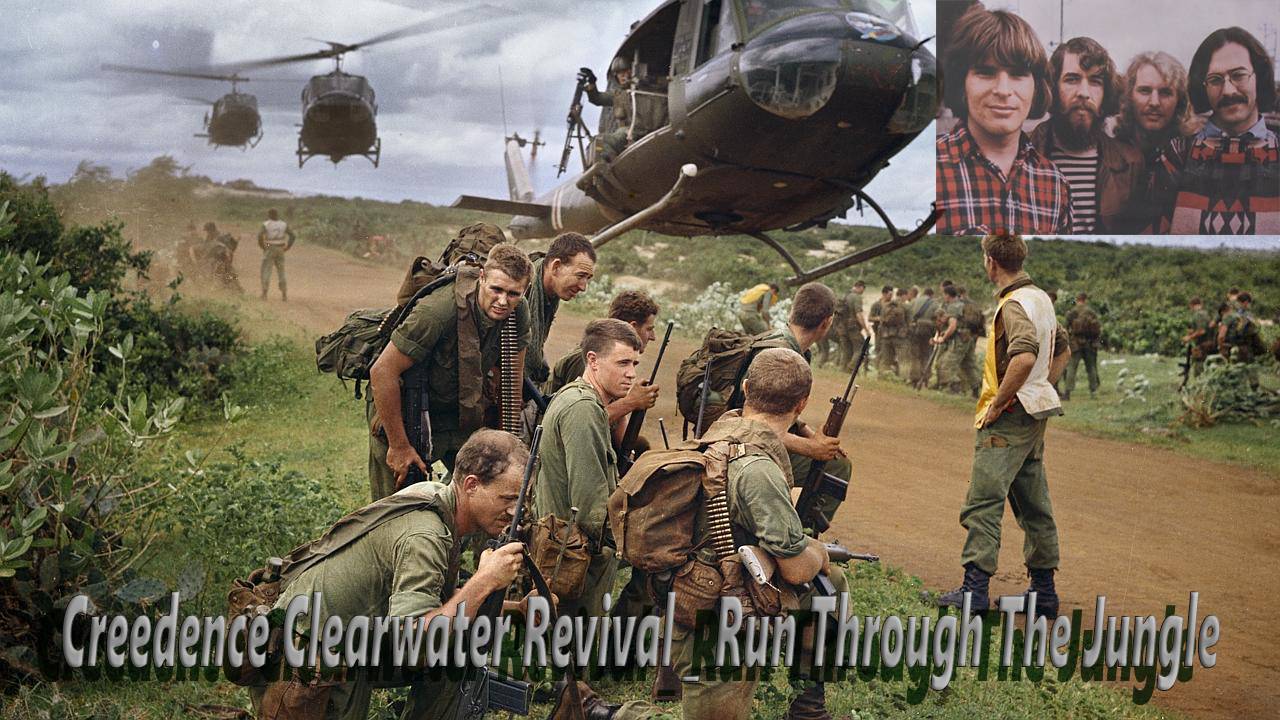Creedence Clearwater Revival - Run Through The Jungle смотреть онлайн