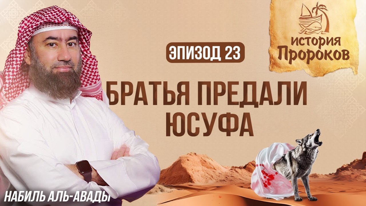 История Пророков #23: Колодец Юсуфа - Как братья предали его? | Шейх Набиль аль-Авады смотреть онлайн