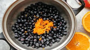 Черничный кисель