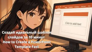 Создай идеальный шаблон слайдов за 10 минут