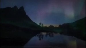 Aurora Borealis🥰. Soundscape . Шум Северного Сияния💞. Слушать в наушниках 🎧