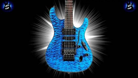 80s Hard Rock Guitar Backing Track E Minor Heavy Jam