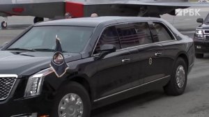 Путин и Трамп смеялись, пока ехали в одной машине к саммиту