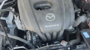 Осмотр после ремонта Mazda 3 в нашем автосервисе в Японии