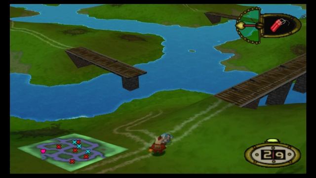 Ретро игра HOGS OF WAR - Миссия  5