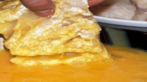 Жареное филе трески