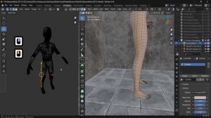 1 -Lesson 44 - Clothing-Based UVs for Legs & Lower Body