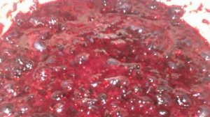 Черничное суфле