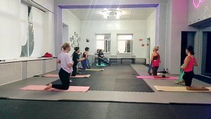 тренировка с ленточным эспандером