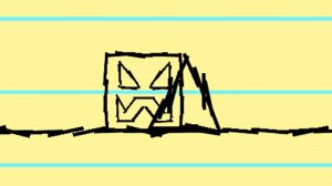 Geometry Dash, но НАРИСОВАННЫЙ