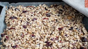 Батончики мюсли с орехами