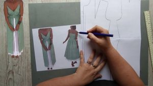 Моделирование. Сарафан в крестьянском стиле. Выкройка № 1488.