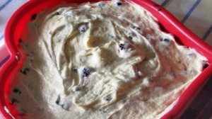 Черничный штрейзель