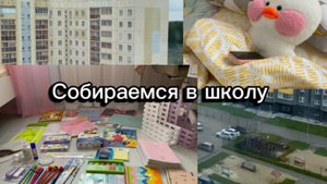 Влог еду покупать канцелярию , Милка приболела