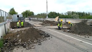 (Рыбинск-40) МОСТ ЧЕРЕЗ ШЛЮЗ: О ХОДЕ РЕМОНТА