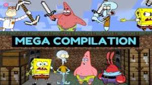 Minecraft Speedrunner VS 3 Hunters Mega Compilation