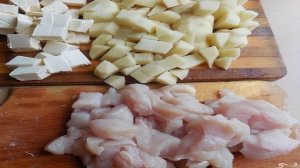 Грибной суп из шампиньонов с плавленым сыром