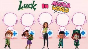 Как создать персонажей LUCK в AVATAR WORLD!