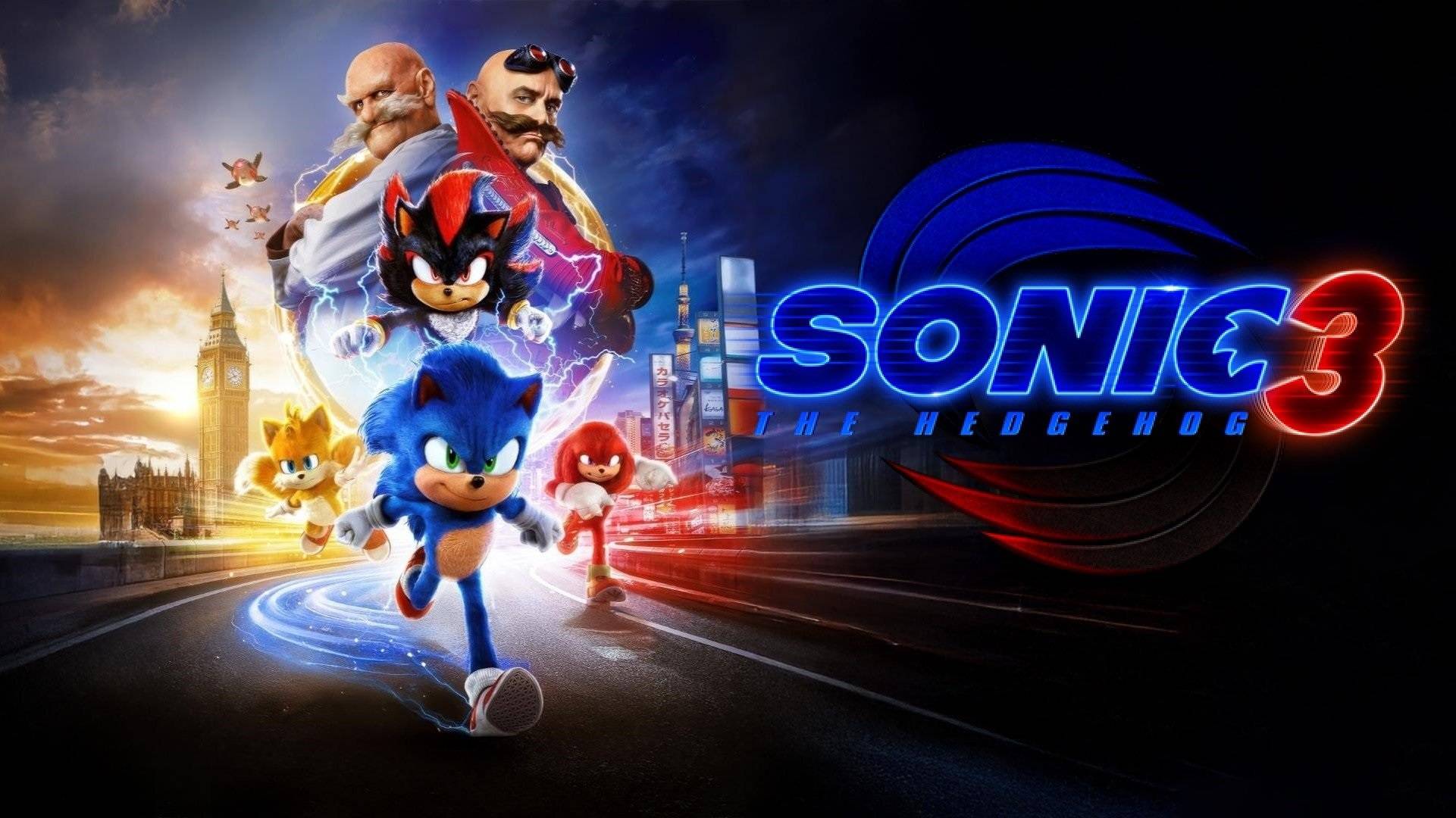 Соник 3 в кино / Sonic the Hedgehog 3 (дубляж Jaskier)