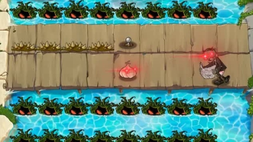 Кто первый доберется до мозга? / Plants Vs Zombies смотреть онлайн