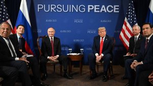 Российско-американские переговоры на высшем переговоры на высшем уровне, Анкоридж, 16 августа 2025