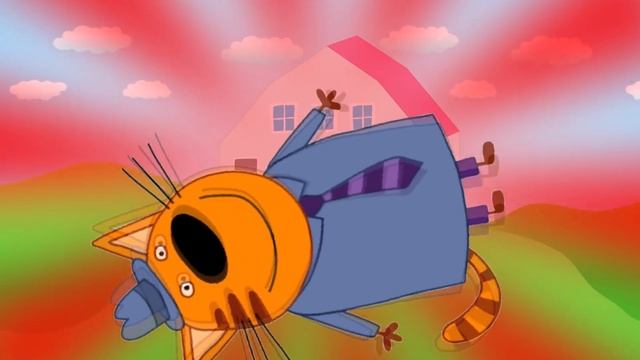  Три кота   мультики для детей о том как Три кота играют дома -ИЩЕМ ЛИЦА!  Новая серия