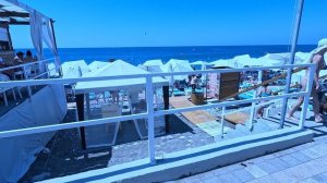 Сочи. Лазаревское. Санаторий ″Бирюза″. Опять пляж "Морская звезда". 2025