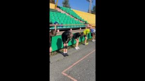 Растяжка перед основной работой