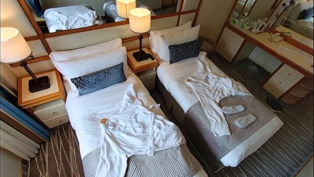 каюта 217 на лайнере Diamond Princess
